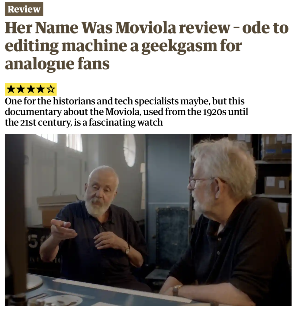 Peter Bradshaw reviews HNWM for The Guardian